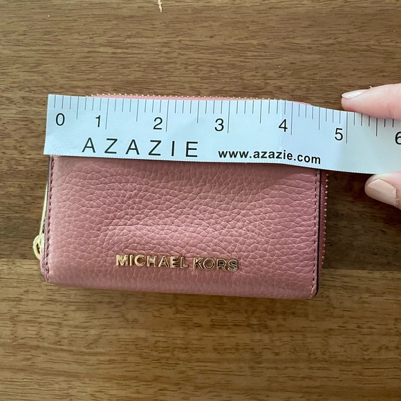 SOLD on Depop - Michael Kors small rose pink wallet 💳 - Picture 7 of 8
